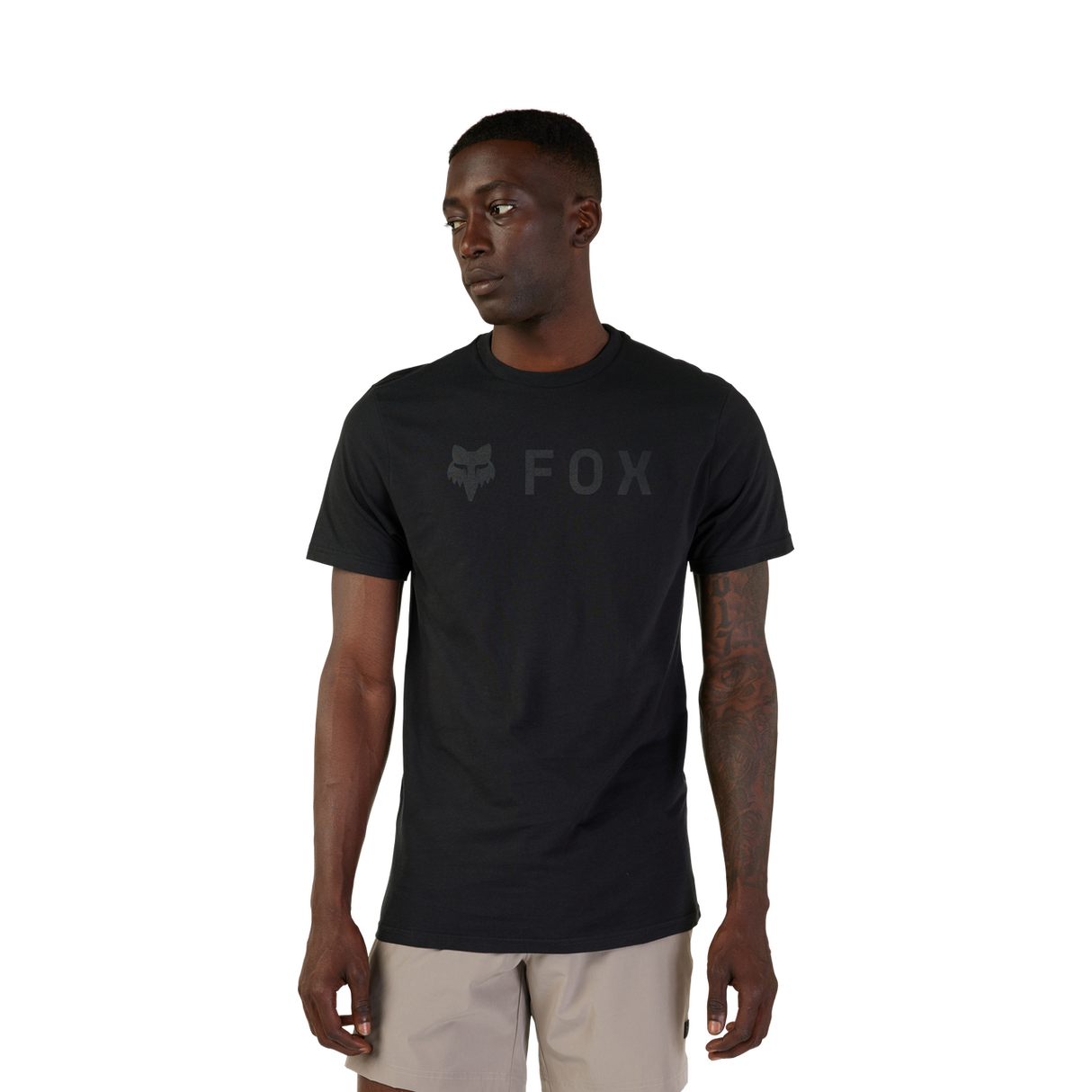 Absolute Short Sleeve Prem Tee - Black/Black