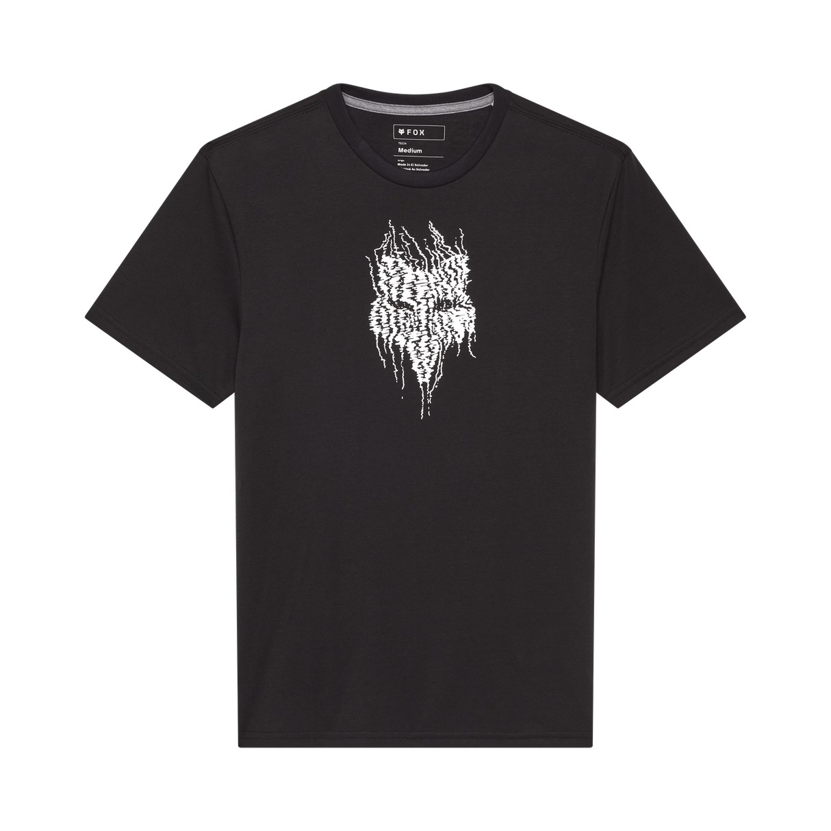 Bark Short Sleeve Tech Tee - Black