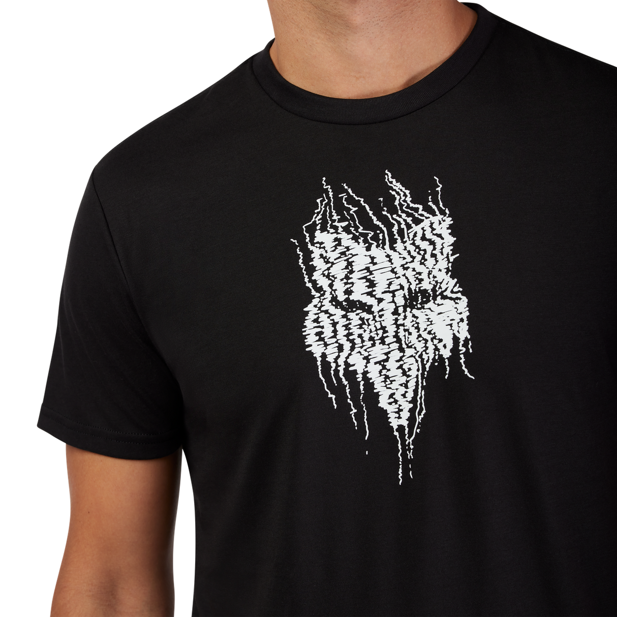 Bark Short Sleeve Tech Tee - Black