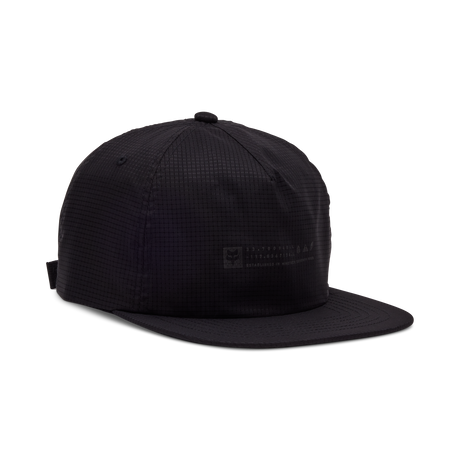 Base Over Adjustable Hat - Black