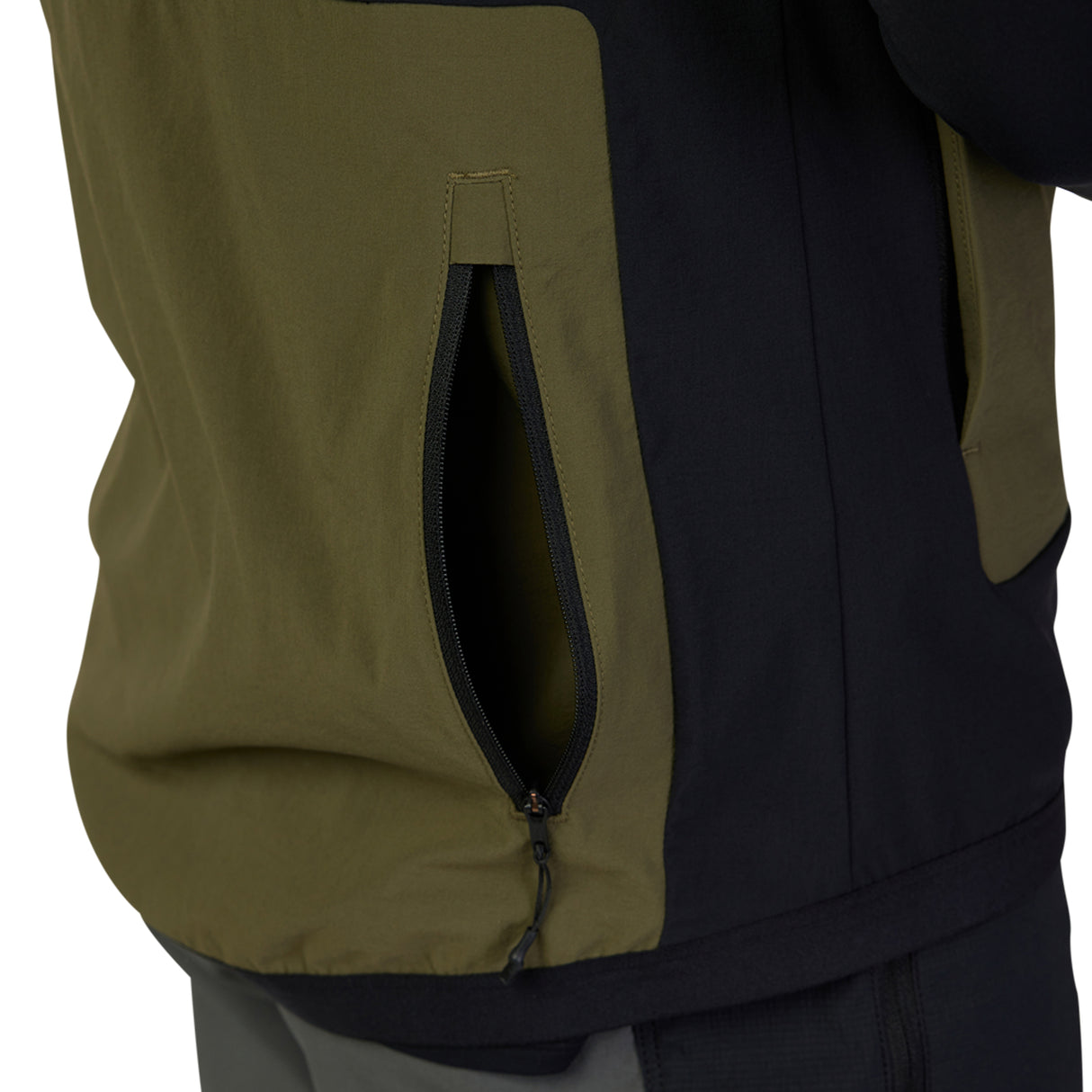 Defend Fire Alpha Weste - Olive Green