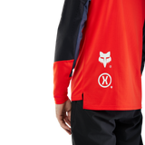 Defend Long Sleeve Jersey Elevated - Flo Red