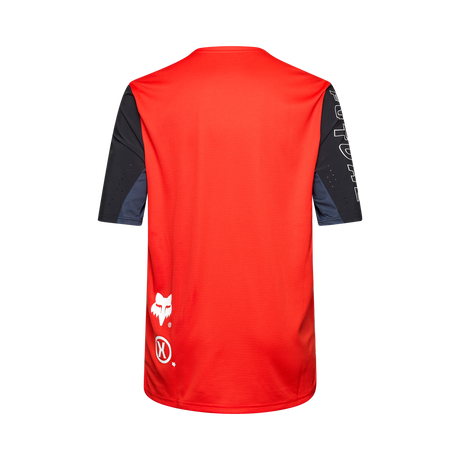 Defend Short Sleeve Jersey Elevated - Flo Red