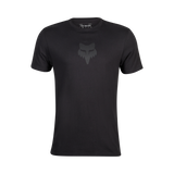 Fox Head Short Sleeve Premium T-Shirt - Black / Black