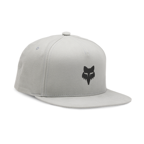 Fox Head Snapback Hat - Steel Grey