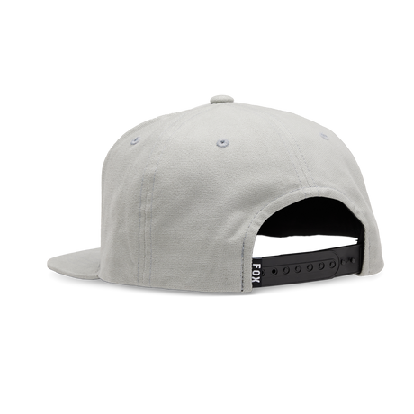Fox Head Snapback Hat - Steel Grey