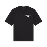 Moto-X Oversized Short Sleeve Tee - Black