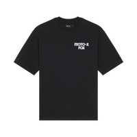 Moto-X Oversized Short Sleeve Tee - Black