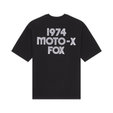 Moto-X Oversized Short Sleeve Tee - Black