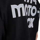 Moto-X Oversized Short Sleeve Tee - Black