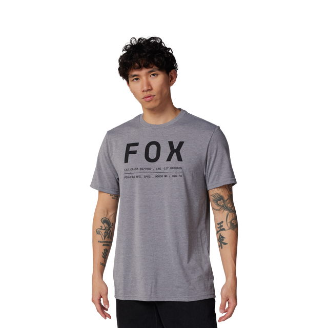 Non Stop Short Sleeve Tech T-Shirt - Heather Graphite