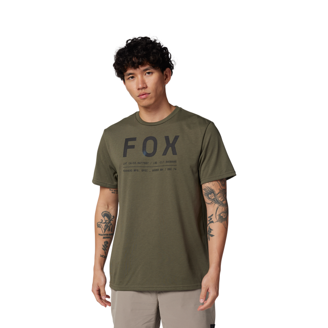 Non Stop Short Sleeve Tech T-Shirt - Olive Green