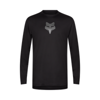 Ranger Long Sleeve Jersey Fox Head - Black