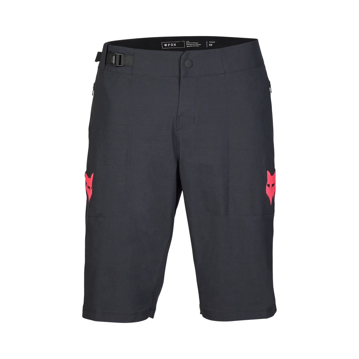 Ranger Race Shorts - Black / Pink