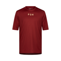 Ranger Short Sleeve Jersey Wordmark - Rust