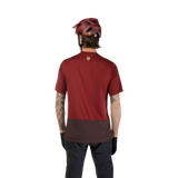 Ranger Short Sleeve Jersey Wordmark - Rust