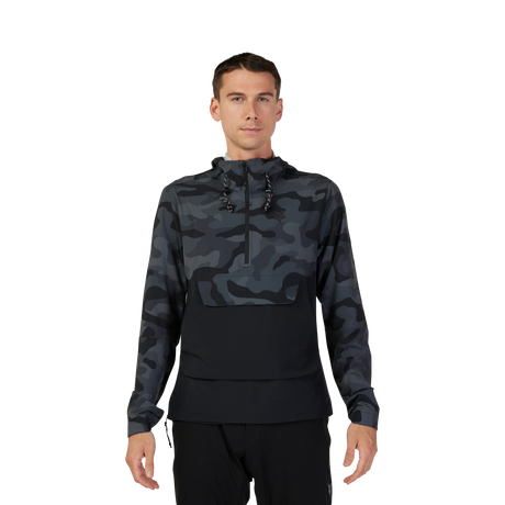 Ranger Wind Pullover - Black Camo