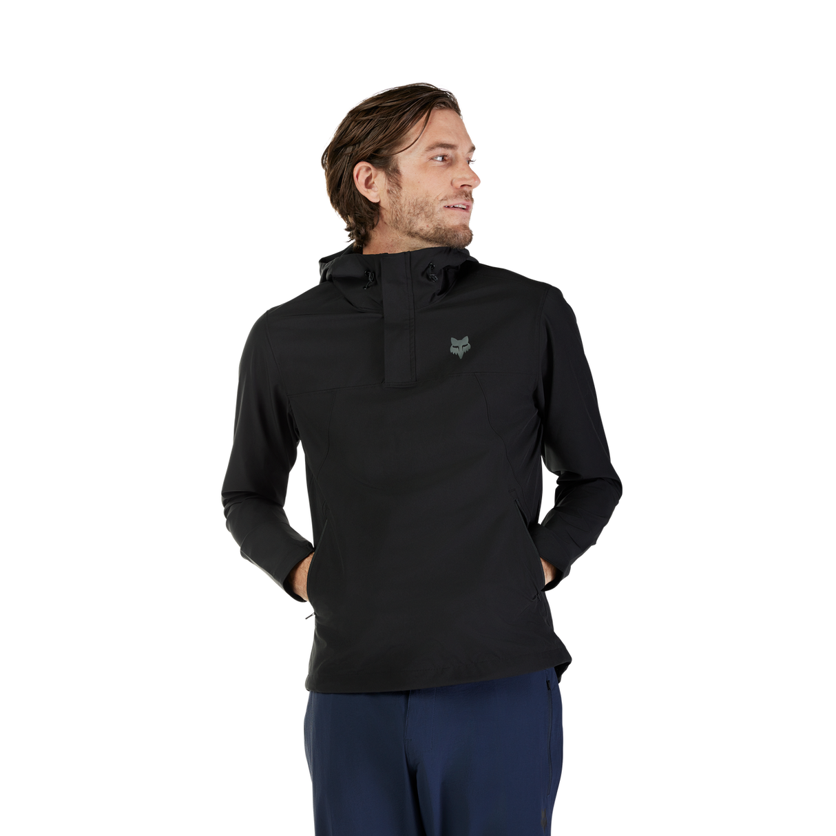 Ranger Wind Pullover - Black