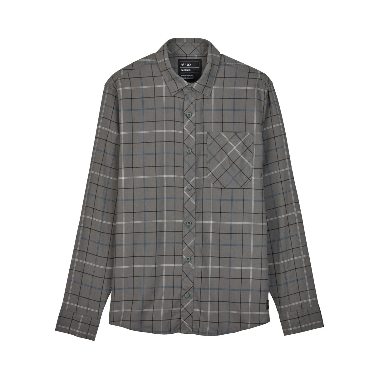 Survivalist Stretch Flannel - Dark Stone