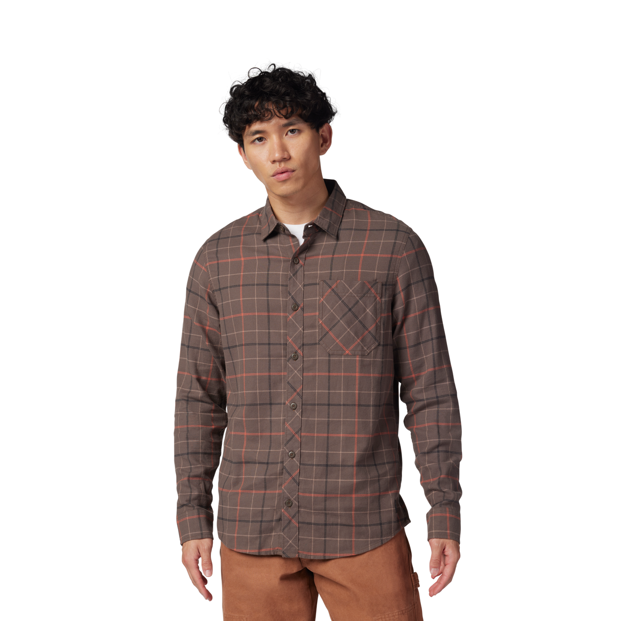 Survivalist Stretch Flannel - Dirt