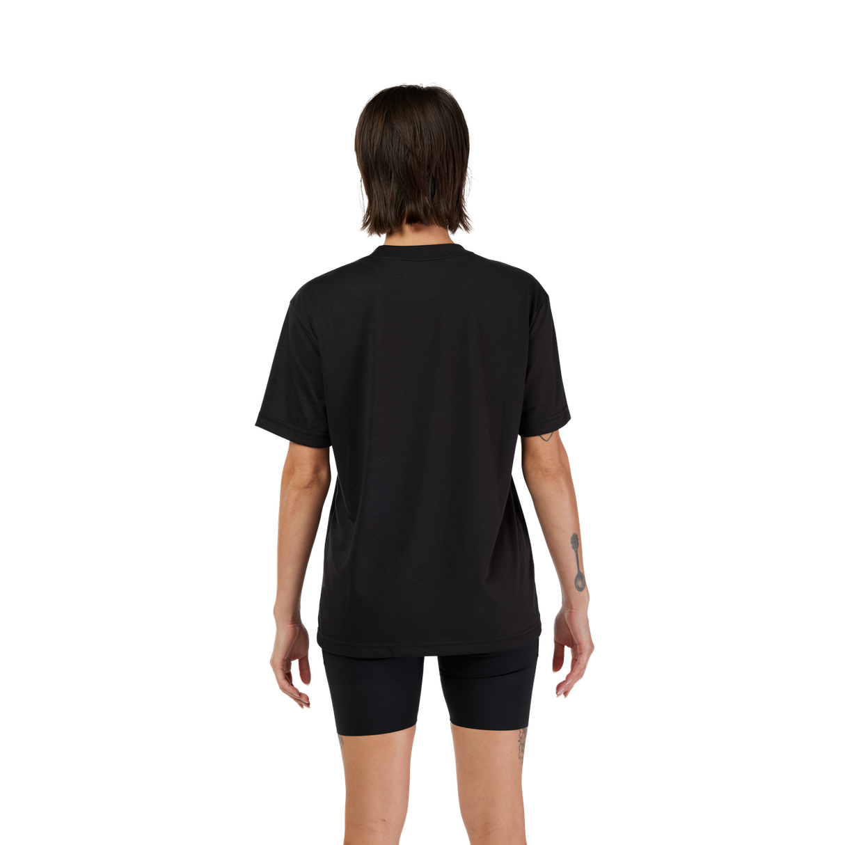 Women's Bark Short Sleeve Tech Tee - Black
