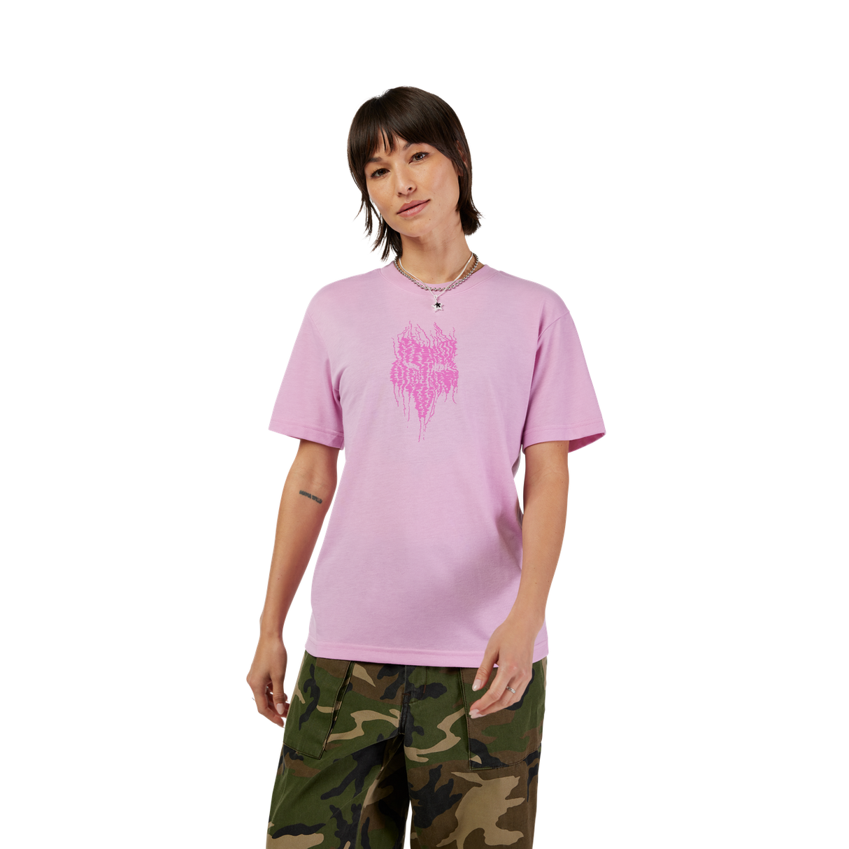 Women's Bark Short Sleeve Tech Tee - Purple Haze