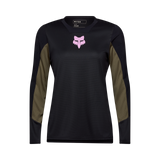 Women's Defend Long Sleeve Jersey Park - Black