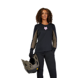 Women's Defend Long Sleeve Jersey Park - Black