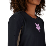 Women's Defend Long Sleeve Jersey Park - Black