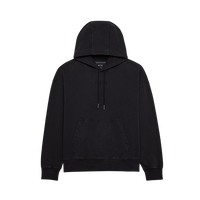 Wordmark Oversized Fleece Po - Black