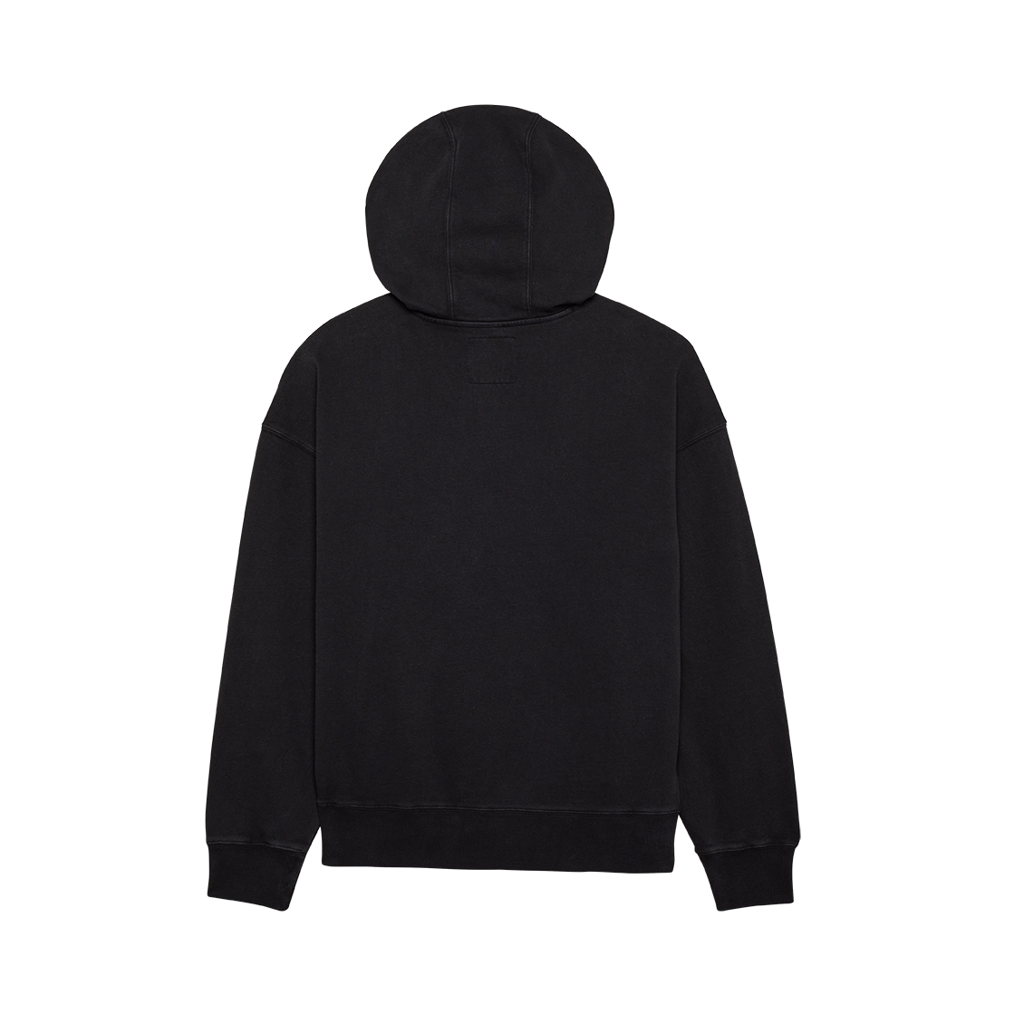Wordmark Oversized Fleece Po - Black