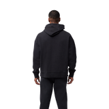 Wordmark Oversized Fleece Po - Black