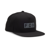 Wordmark Tech Snapback Hat - Black