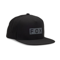 Wordmark Tech Snapback Hat - Black 