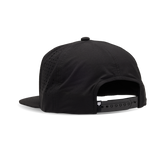 Wordmark Tech Snapback Hat - Black