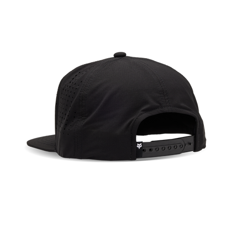 Wordmark Tech Snapback Hat - Black