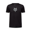 Yth Ranger Short Sleeve Jersey Fox Head - Black
