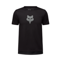 Yth Ranger Short Sleeve Jersey Fox Head - Black