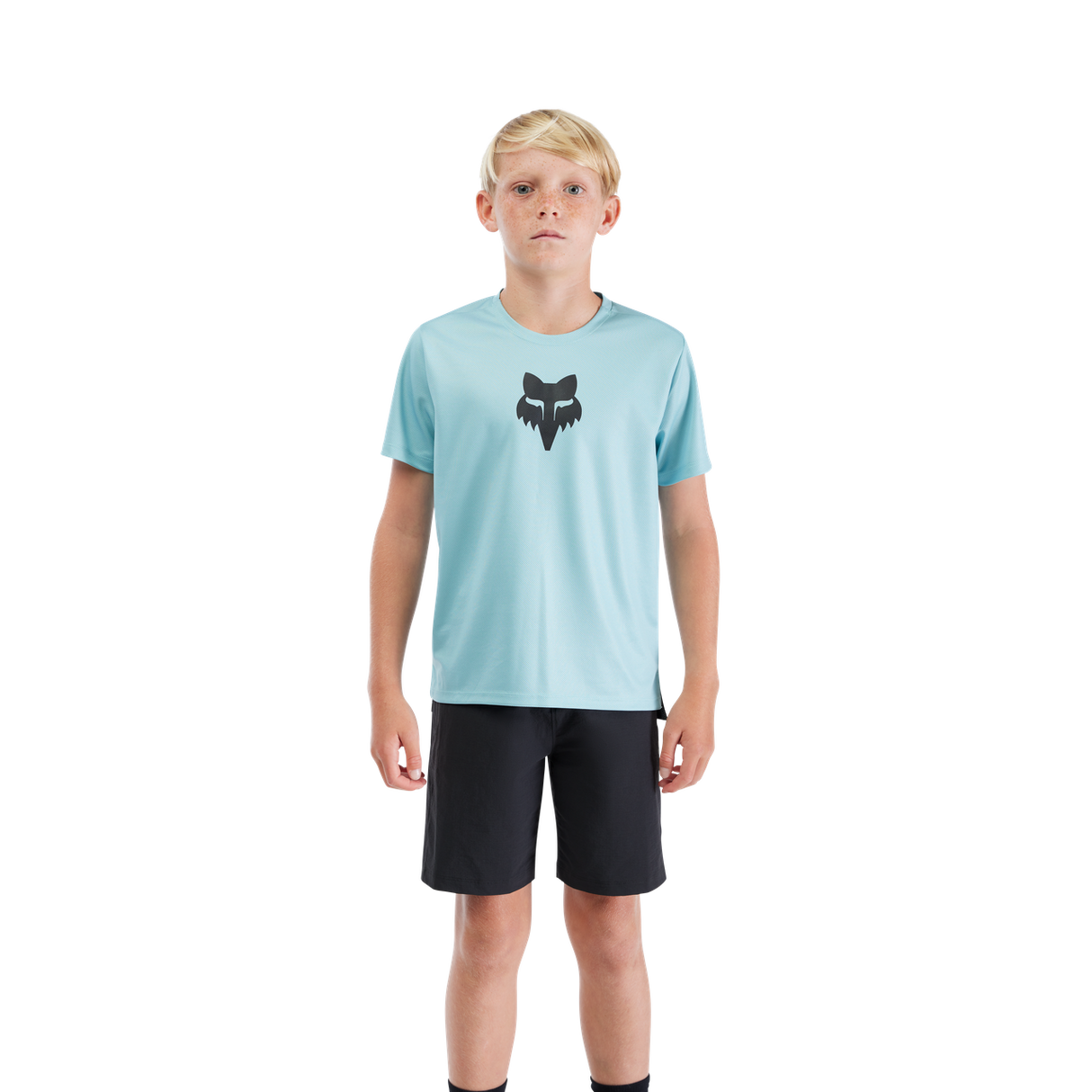Yth Ranger Short Sleeve Jersey Fox Head - Vintage Wash