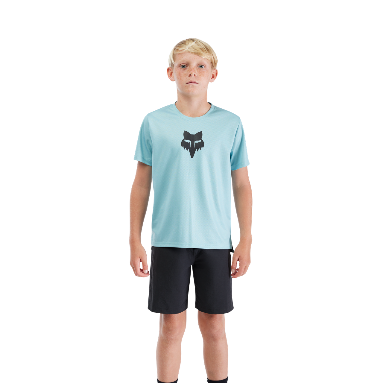 Yth Ranger Short Sleeve Jersey Fox Head - Vintage Wash