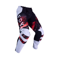 180 Kairos Hose - White/Fluorescent Red