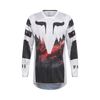 180 Kairos Jersey - White/Fluorescent Red