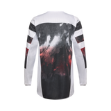 180 Kairos Jersey - White/Fluorescent Red