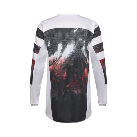 180 Kairos Jersey - White/Fluorescent Red