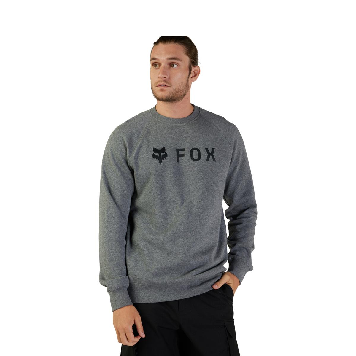 Absolute Fleece Crew - Heather Graphite