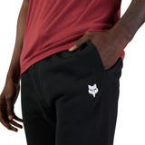 Fox Head Fleece Jogger - Black