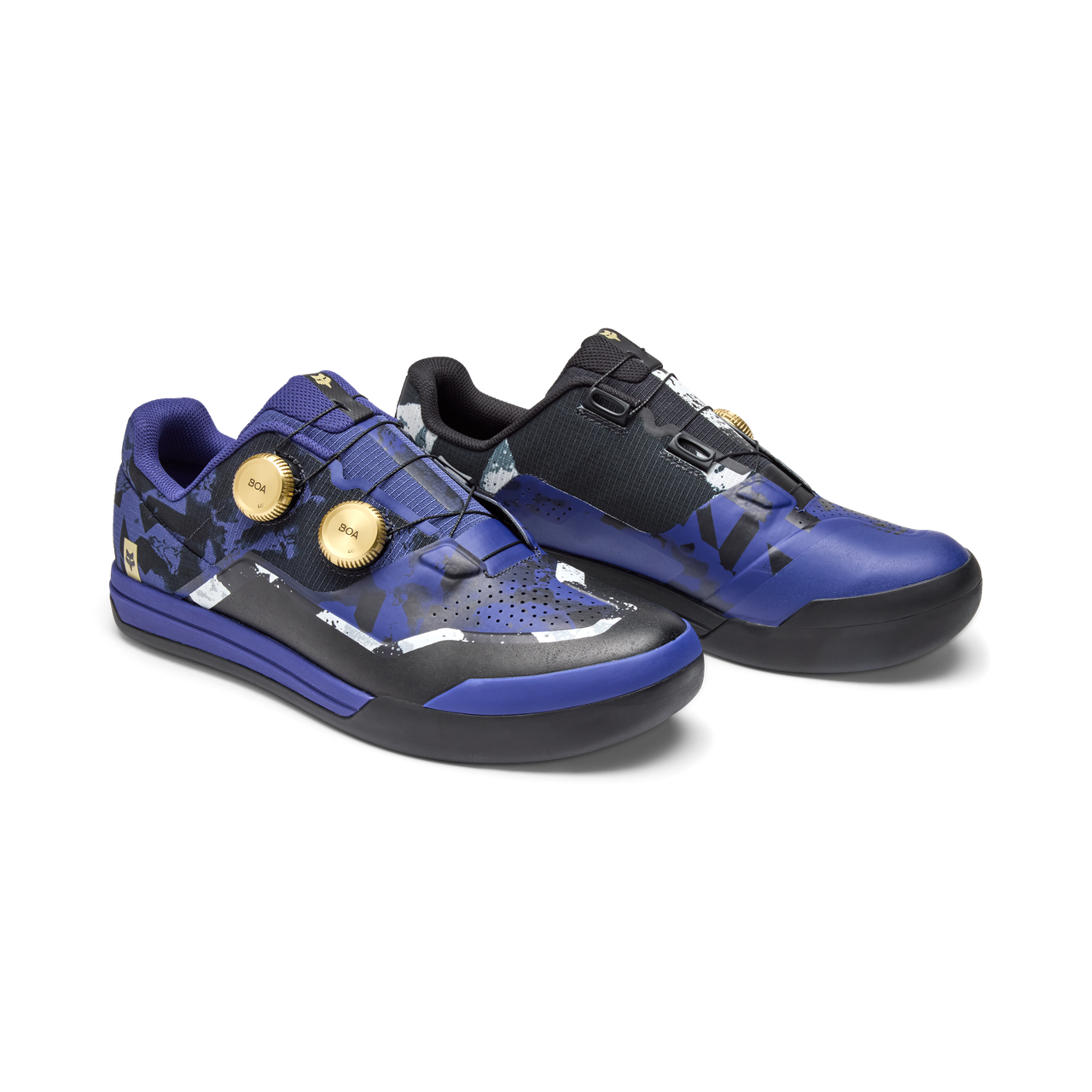 flat pedal schuhe boa Fox Union Boa Flat Pedal Schuh - Goldstone Limited Edition