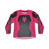 Kids Girls 180 Shield Jersey - Black/Pink