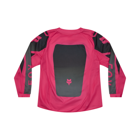 Kids Girls 180 Shield Jersey - Black/Pink
