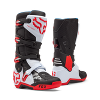 Motion Boot - White/Fluorescent Red